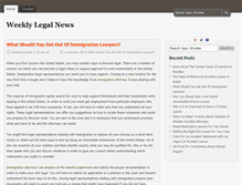 Tablet Screenshot of nationalvisaattorney.com